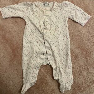 Kissy Kissy Heart Footie Pajamas Size 3-6M